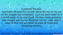 Factory Effex 12-94414 Black 1' (Suzuki) Die-Cut Sticker Review