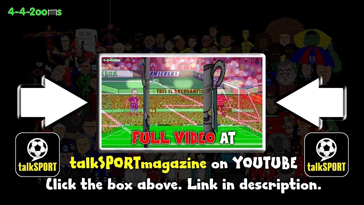 LIVERPOOL vs CHELSEA 1-1 20.1.15 Raheem Sterling Goal Highlights League Cup Semi-Final Cartoon