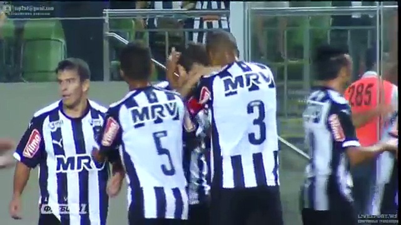 Lucas Pratto Goal - Atletico-MG vs Shakhtar 1-0 Friendly Match 21 01 2015