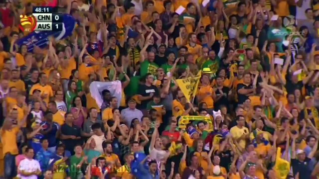 Tim Cahill Amazing Bicycle Kick Goal vs. China Asian Cup 2015