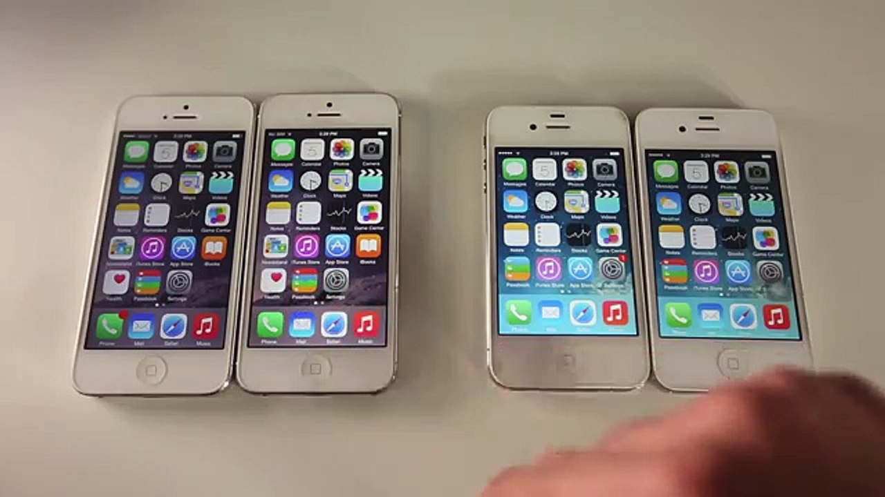 iOS 8.1 VS 8.1.1 & iOS 7.1.2 VS 8.1.1 - Is It Faster   What's New Review