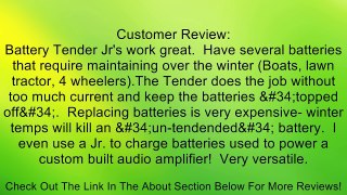 Deltran, 021-0123, 3 Pack Battery Tender Jr. Model # 021-0123 12 Volt 750mA Automobile Review