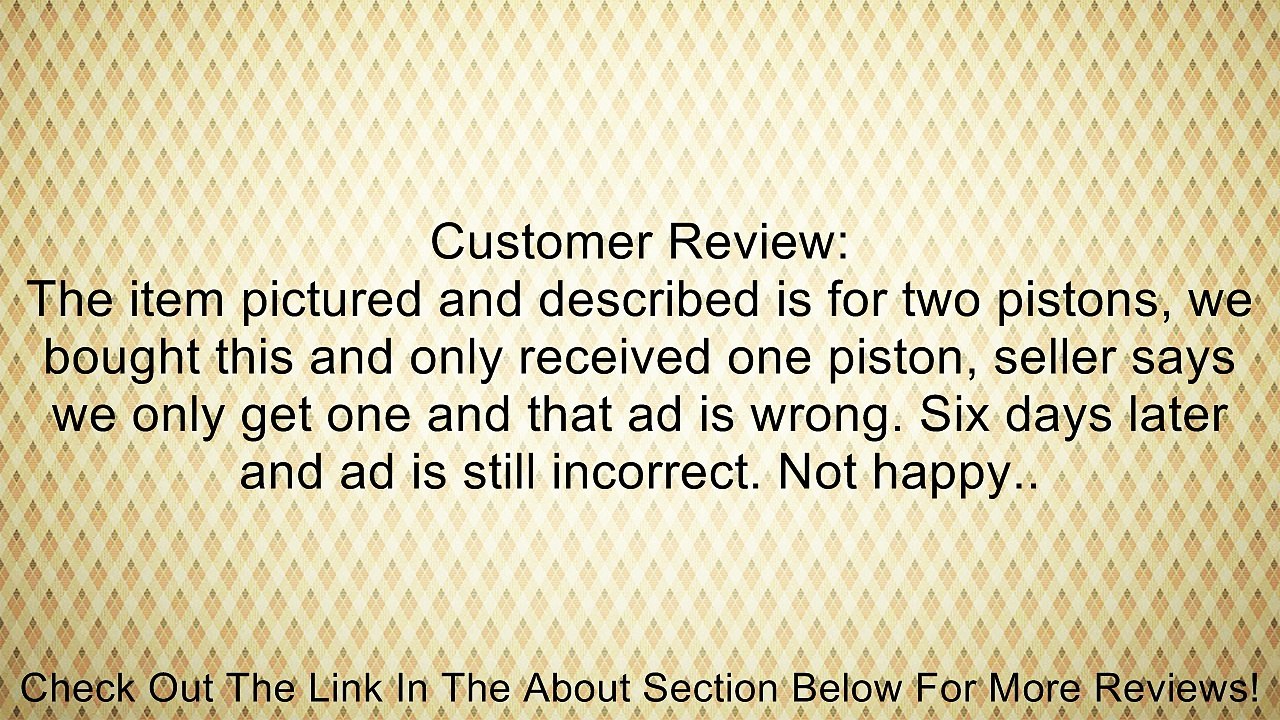 2000 Arctic Cat ZL 580 EFI SPI Piston Kit 2 Pistons Review