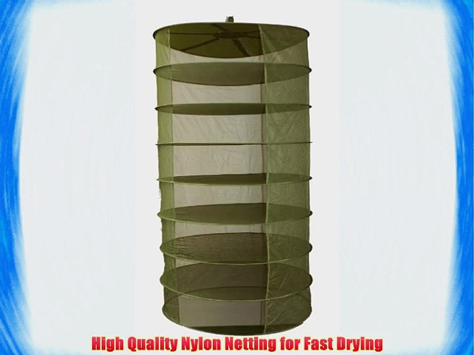 GRO1 3-Ft Plant Crop Harvest Drying Fabric Tiered Dry Rack Nets (No Clips)