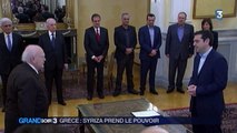 Alexis Tsipras est nommé Premier ministre de la Grèce