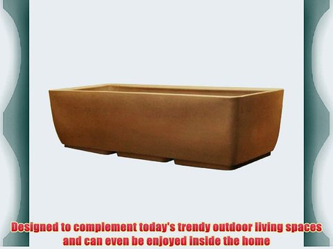 RTS Home Accents 36-Inch Elevated Planter Body Only Terra Cotta Color
