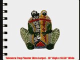 Talavera Frog Planter (Xtra Large) - 18 High x 18.50 Wide