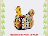 Talavera Small Hen Planter - 12 X 11.5H