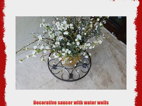 Plastec SC17SL Deluxe Saucer Caddy 17-InchSilver