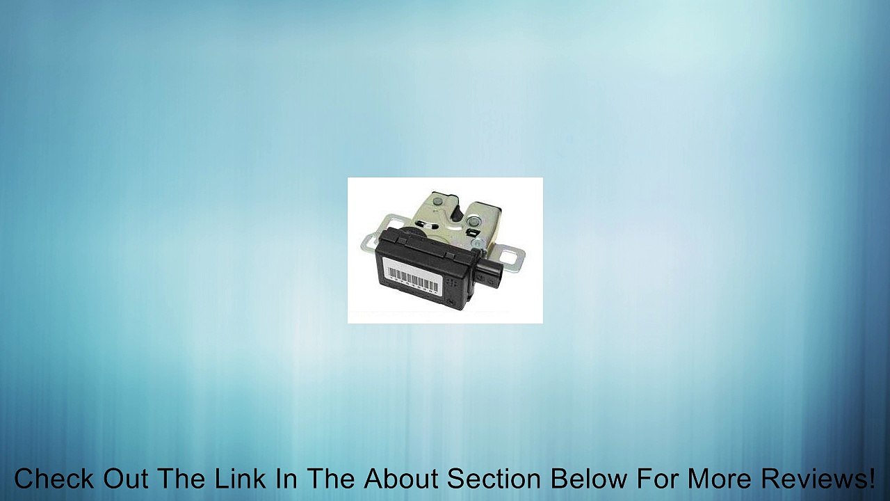 BMW Mini Cooper /S /JCW rear Hatch Lock latch OEM lid Review