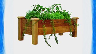 Gronomics RPB 18 - 48 18-Inch by 48-Inch by 19-Inch Rustic Planter Box Unfinished