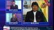 Estamos exportando nuestras revoluciones: Evo Morales