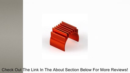 Helion Animus Aluminum Motor Heat Sink, Orange Review