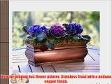 H Potter Window Box Flower Planter