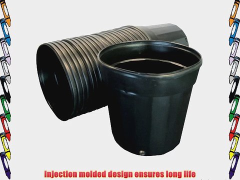 ViagrowTM 5 Gallon Round Nursery Pot 10 Pack