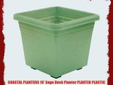 COASTAL PLANTERS 15' Sage Deck Planter PLANTER PLASTIC