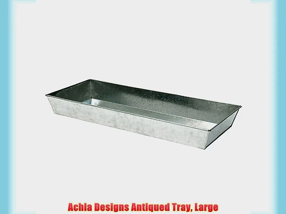 Achla Designs Antiqued Tray Large
