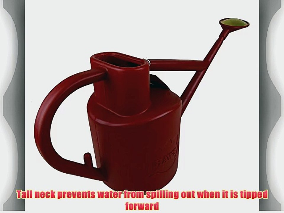 Haws V119 Practican Plastic Watering Can 1.6-Gallon/6-Liter Red