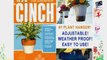 CINCH Adjustable Weather Proof Plant Pot Hanger (Stainless Steel) Holds Up to 25 lbs. (Set