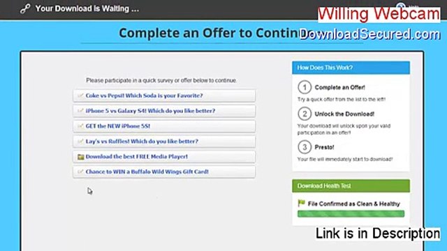 Willing Webcam Free Download (Download Here)