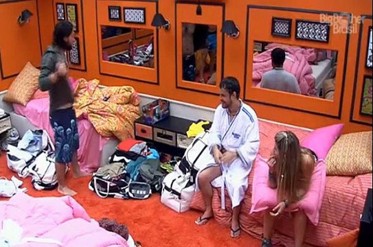 Marco e Adrilles dao conselho a Fernando sobre Amanda - 24.01.2015