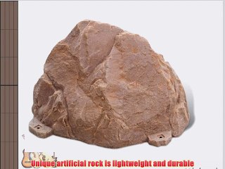 30 in. Outdoor Polyethylene Artificial Rock