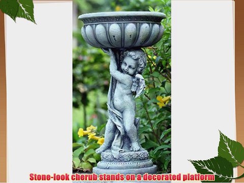 Napco Cherub Planter 21-1/2-Inch Tall
