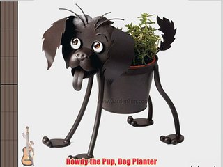 Rowdy the Pup Dog Planter