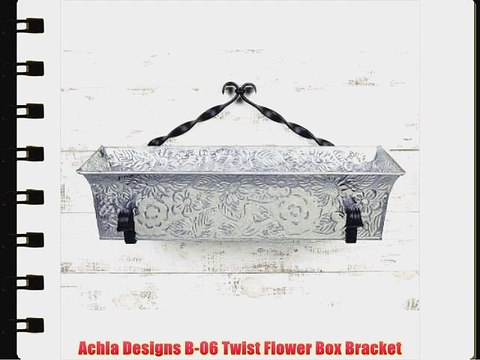 Achla Designs B-06 Twist Flower Box Bracket