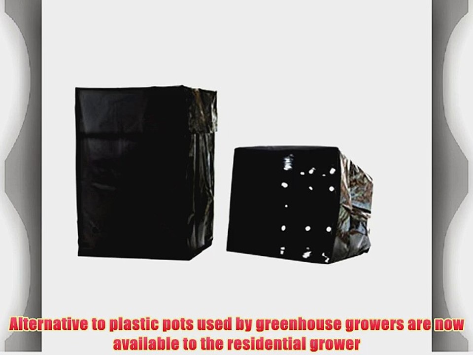 Hydrofarm HGB7GAL Plant Grow Bag 7-Gallon Case of 400