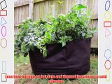 ViagrowTM 300 Gallon Fabric Root Aeration Raised Bed Planter With Handles