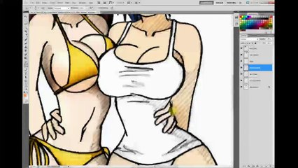 Dengeki Colors: Swimsuit Rise & Naoto, Part 2