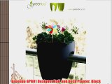 Greenbo GPR01 Designer Rail and Deck Planter Black