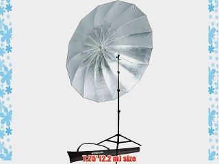 Westcott 4633P 7-Feet Parabolic Umbrella Speedlite Kit (Soft Silver)