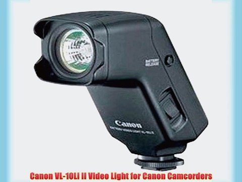 Canon VL-10Li II Video Light for Canon Camcorders