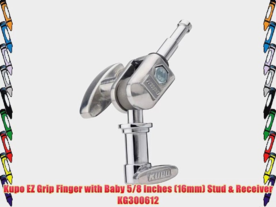 Kupo EZ Grip Finger with Baby 5/8 Inches (16mm) Stud
