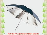 Photoflex 30 Adjustable Hot Silver Umbrella.