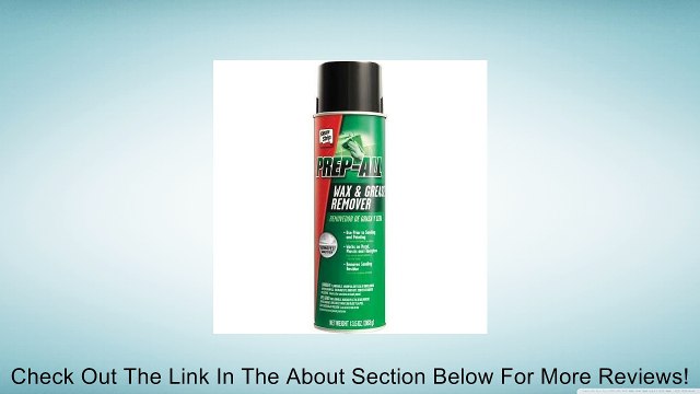 Prep All Wax & Grease Remover Aerosol-by-KLEANSTRIP Review