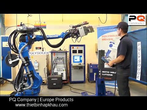 Rô bốt hàn tự động, nhập khẩu từ Châu Âu