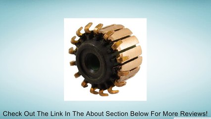 Power Tool Part Motor Commutator 16P Copper Bars 3.175mm x 12mm x 9.5mm Review