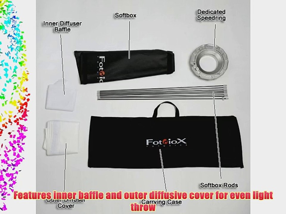 Fotodiox 10SBXBW60OT Pro Octagon Softbox 60-Inch with Speedring for Bowens Gemini Standard