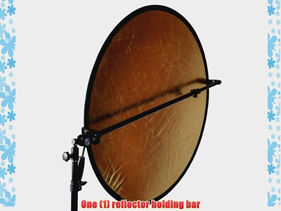 CowboyStudio JB Reflector Holder Premium Extendable Reflector Holder Boom Arm - 4 Feet