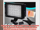 CowboyStudio 168 LED Dimmable Ultra High Power Panel Digital Camera / Camcorder Video Light
