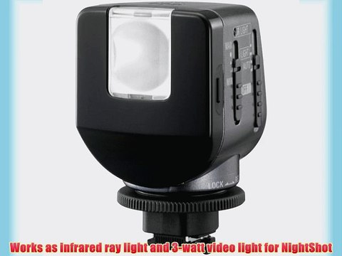 Sony HVL-HIRL IR NightShot and Video Light for Compatible Sony Camcorders