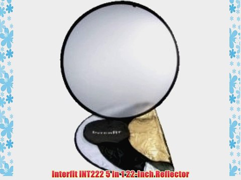 Interfit INT222 5 in 1 22-Inch Reflector
