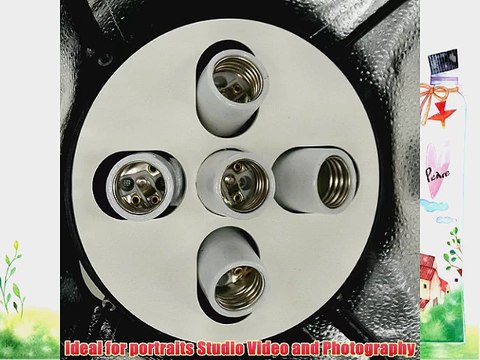 ePhoto Pro Studio Video 4500W Digital Photography Studio 3 Softbox Lighting Kit Light Set and