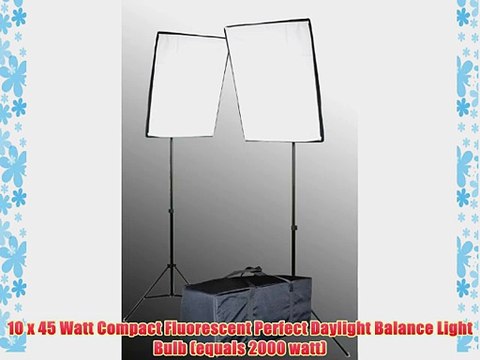 Video Lighting Kit Photo Studio Kit 2000 Watt Digital Video Continuous chroma key