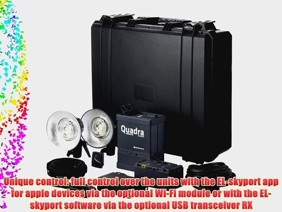 Elinchrom Ranger Quadra Hybrid Li-Ion PRO Set A 2 heads EL EL 10400.1