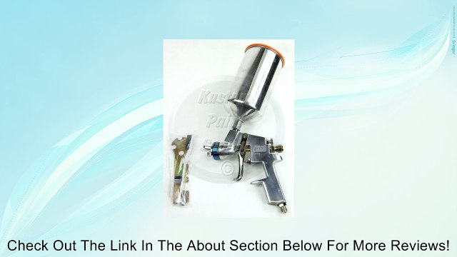 3.0 Tip HVLP Spray Gun for Gel Coat, Primer, Metal Flake Review