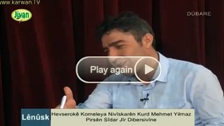 Bi Hevserokê Komeleya Nivîskarên Kurd Mehmet Yilmaz re. Bernameya Lênûsk a Jiyan tvyê. 29ê 12a 14an